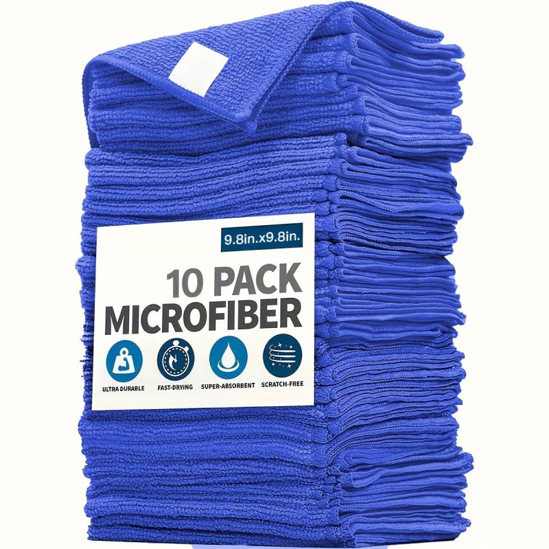 Ultra Fine Fiber Towel Set for Car Waxing and Wiping