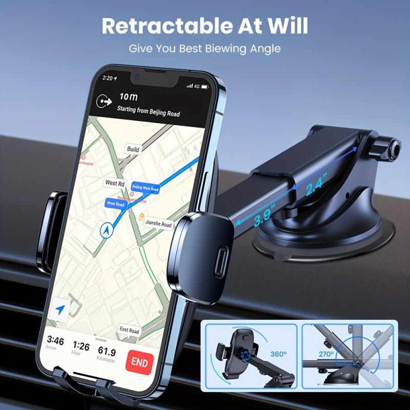 Universal Car Phone Holder Mount For Windshield Dashboard Air Vent
