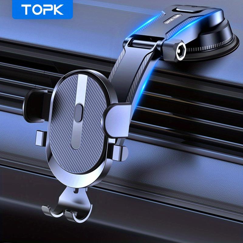 Car Phone Holder Mount Dashboard Handsfree Phone Stand Holder For iPhone Android