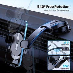 Enhance Driving Experience with 2 in 1 Car Phone Holder Mount