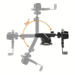 Telescopic Car Phone Holder Sucker for Secure Mounting on Any Car