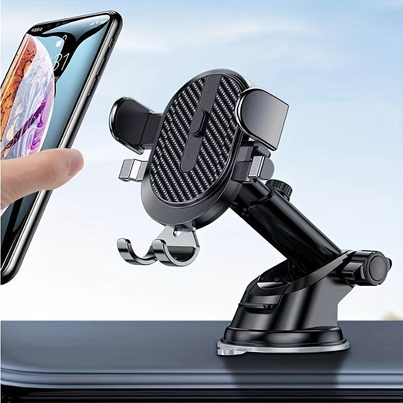 Telescopic Car Phone Holder Sucker for Secure Mounting on Any Car