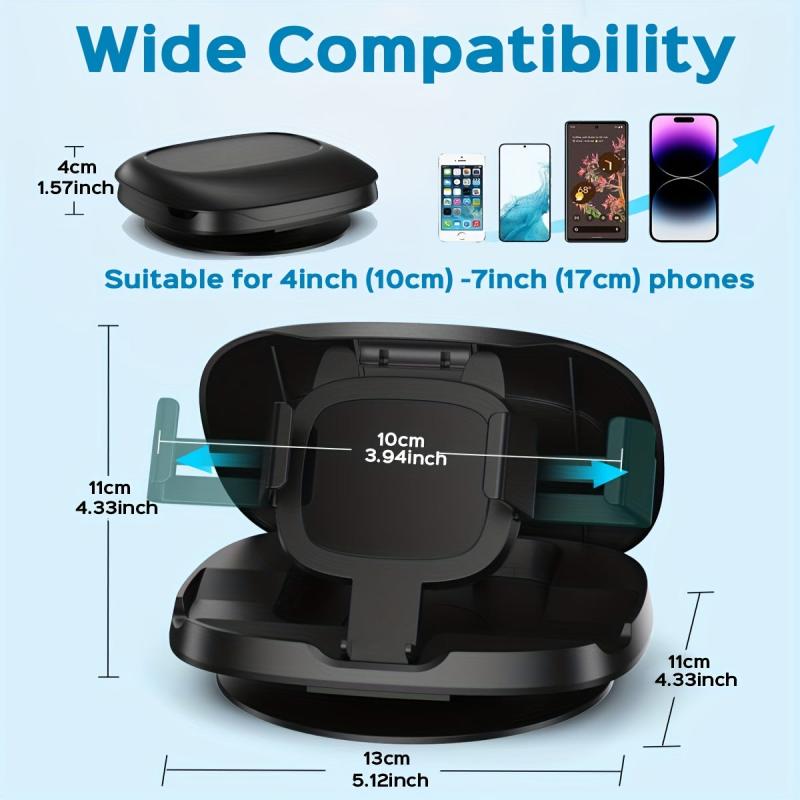 360 Rotating Car Phone Mount For iPhone & Android - Secure Your Phone In Style