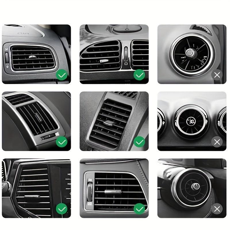 360 Rotation Car Phone Mount Auto Clamping Hands Cradle for Smartphones