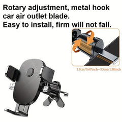 360 Rotation Car Phone Mount Auto Clamping Hands Cradle for Smartphones