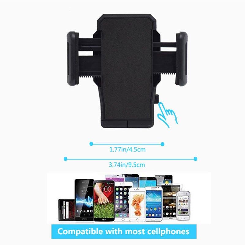 360 Degree Car Phone Mount Adjustable Gooseneck Cup Holder Stand