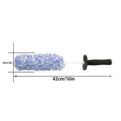 Microfiber Car Wash Brush for Wheels with Soft Handle