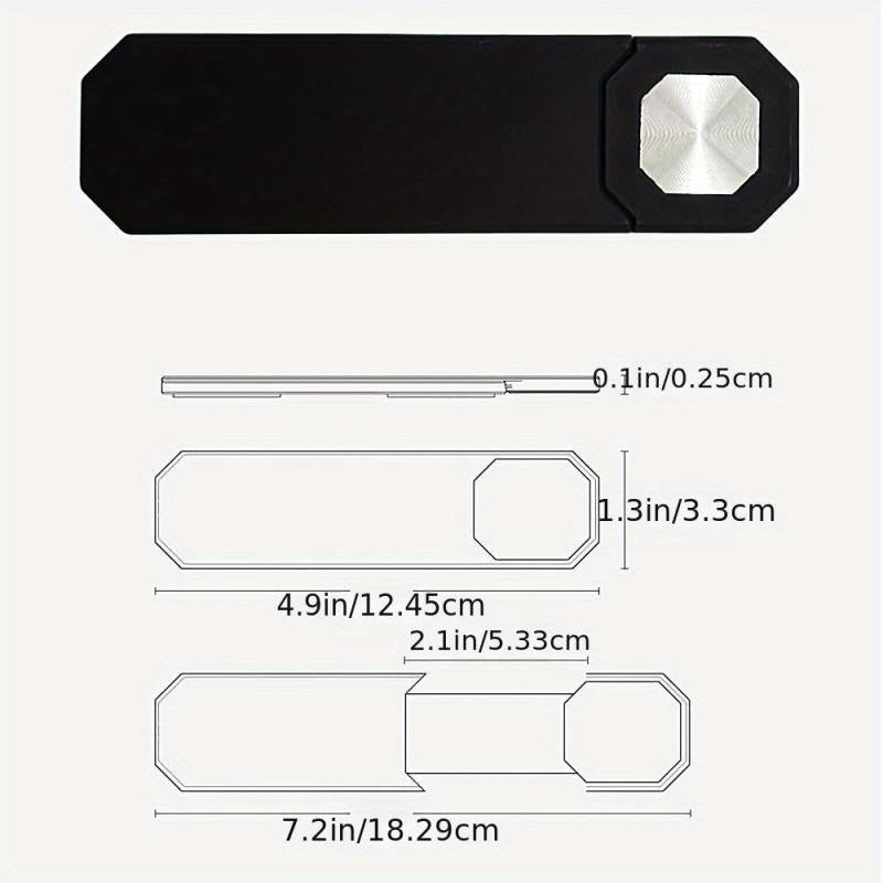 Magnetic Car Phone Holder for All Mobile Phones - Screen Side Mount