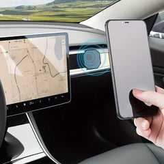Magnetic Car Phone Holder for All Mobile Phones - Screen Side Mount