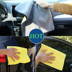 Car Coral Fleece Microfiber Cleaning Towel 3pcs 5pcs Detailing Cloth
