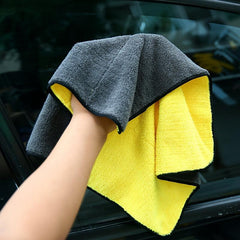 Car Coral Fleece Microfiber Cleaning Towel 3pcs 5pcs Detailing Cloth