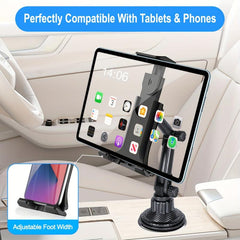 2-in-1 Car Cup Holder Mount for Phone & Tablet