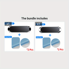 Mini Magnetic Car Phone Holder Dashboard Stand Metal Magnet GPS Car Mount