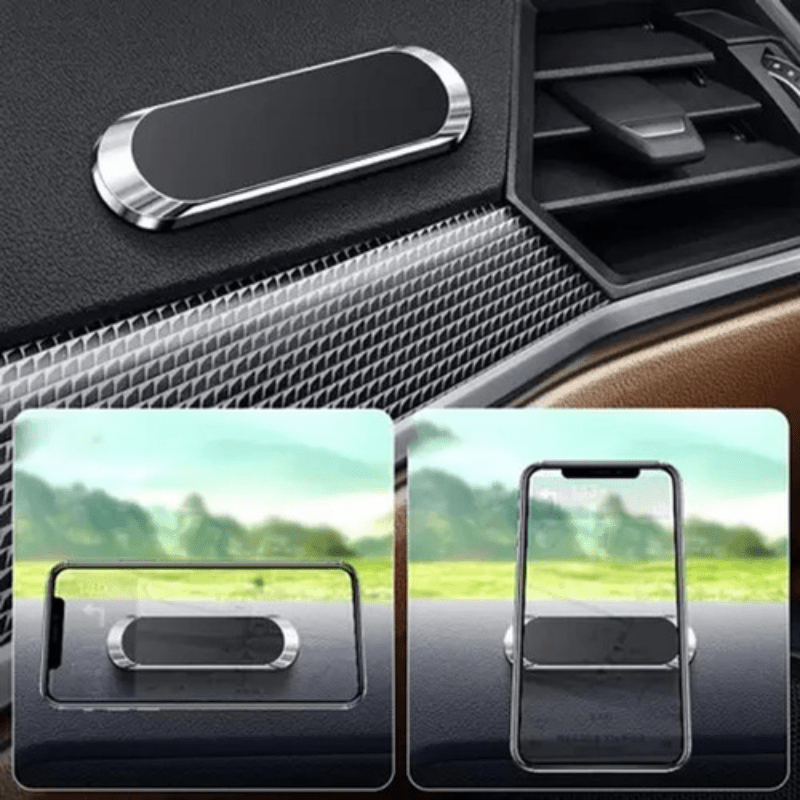 Mini Magnetic Car Phone Holder Dashboard Stand Metal Magnet GPS Car Mount