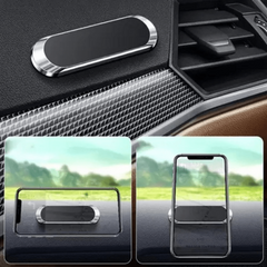Mini Magnetic Car Phone Holder Dashboard Stand Metal Magnet GPS Car Mount