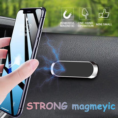 Mini Magnetic Car Phone Holder Dashboard Stand Metal Magnet GPS Car Mount