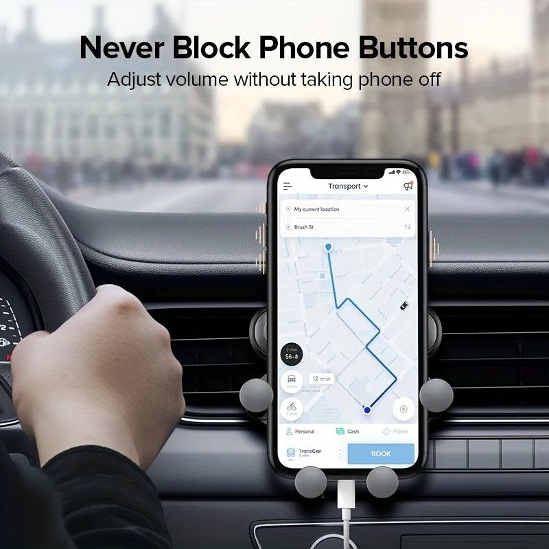 Gravity Car Phone Holder Air Vent Mount For iPhone14