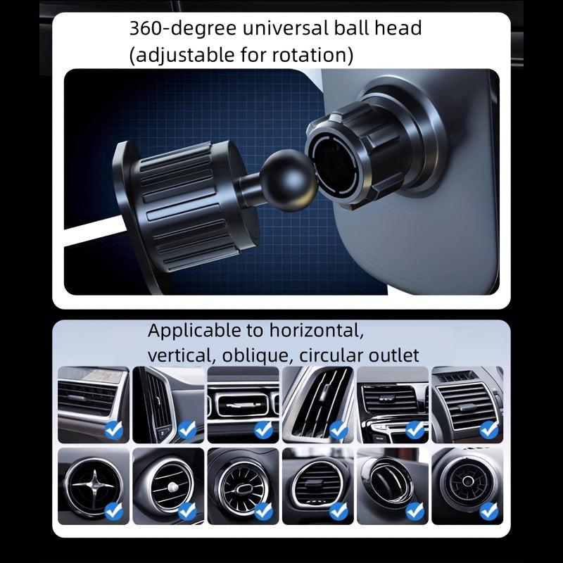 Car Mobile Phone Bracket Anti-shake Air Outlet Gravity Sensor Navigation