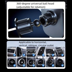 Car Mobile Phone Bracket Anti-shake Air Outlet Gravity Sensor Navigation