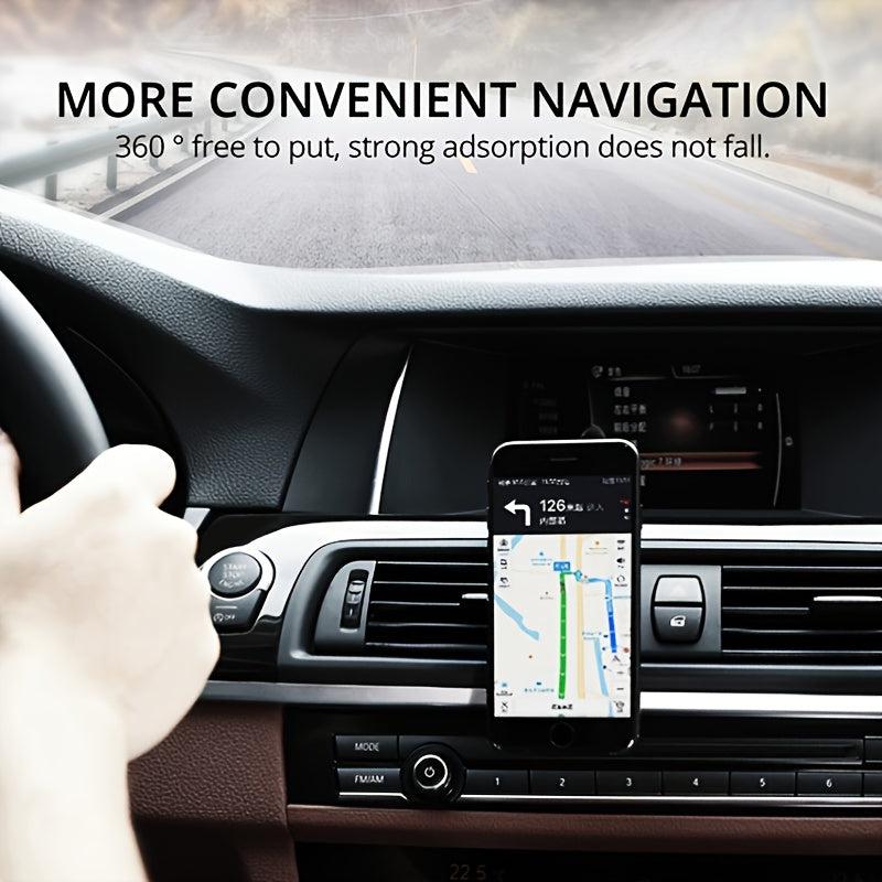 Magnetic Phone Holder Air Outlet Mount Bracket for GPS Navigation