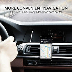 Magnetic Phone Holder Air Outlet Mount Bracket for GPS Navigation