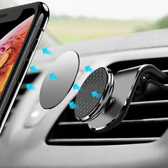 Magnetic Phone Holder Air Outlet Mount Bracket for GPS Navigation