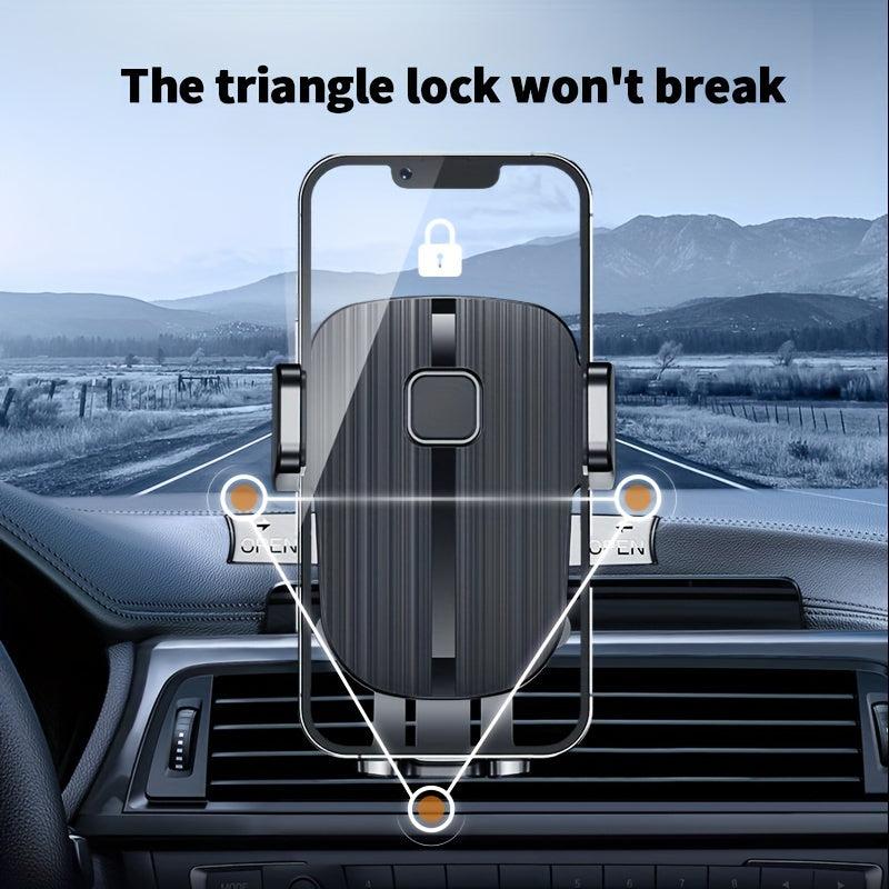 Car Phone Holder 360 Rotation Auto Lock Vent Mount