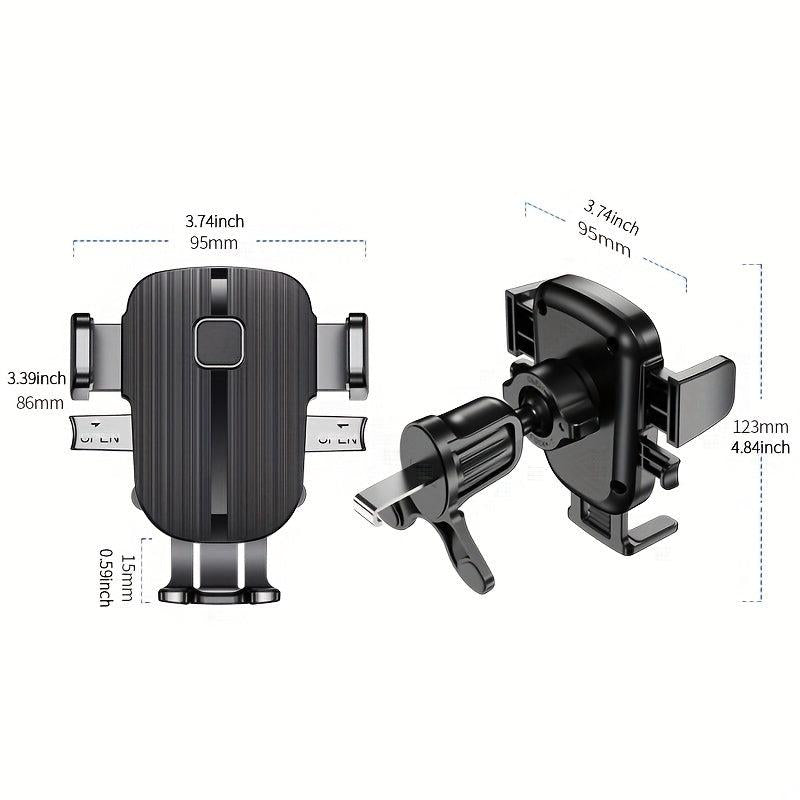 Car Phone Holder 360 Rotation Auto Lock Vent Mount