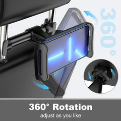 Car Headrest Backseat Mount Phone Tablet Car Mount Holder
