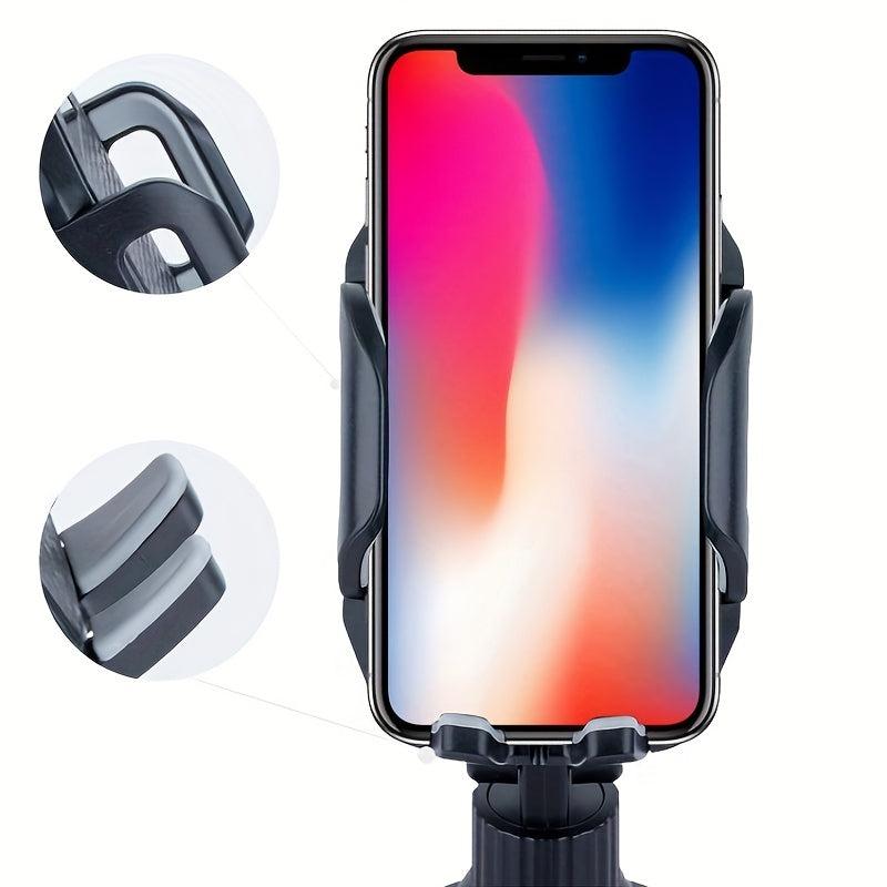 Car Cup Holder Phone Mount Holds Phone Tablet Securely