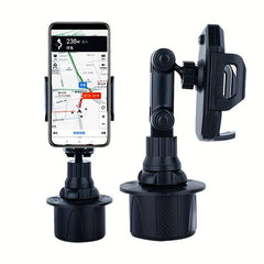 Car Cup Holder Phone Mount Holds Phone Tablet Securely