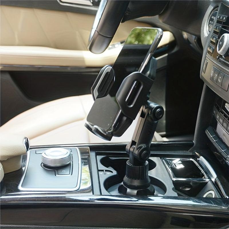 Car Cup Holder Phone Mount Holds Phone Tablet Securely