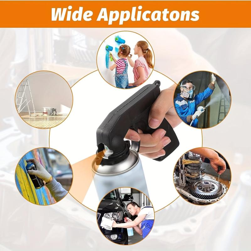 Aerosol Trigger Handle Spray Full Handle - Reusable Spray Accessories