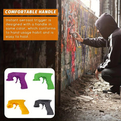 Aerosol Trigger Handle Spray Full Handle - Reusable Spray Accessories