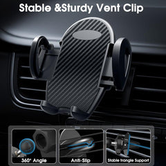Universal Rotatable Car Air Vent Phone Holder Mount