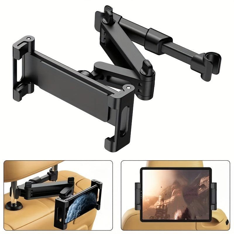 Car Tablet Holder Headrest Tablet Mount Adjustable Stand Cradle