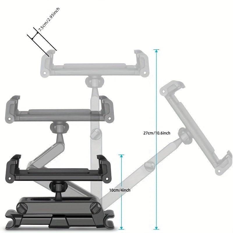 Car Tablet Holder Headrest Tablet Mount Adjustable Stand Cradle