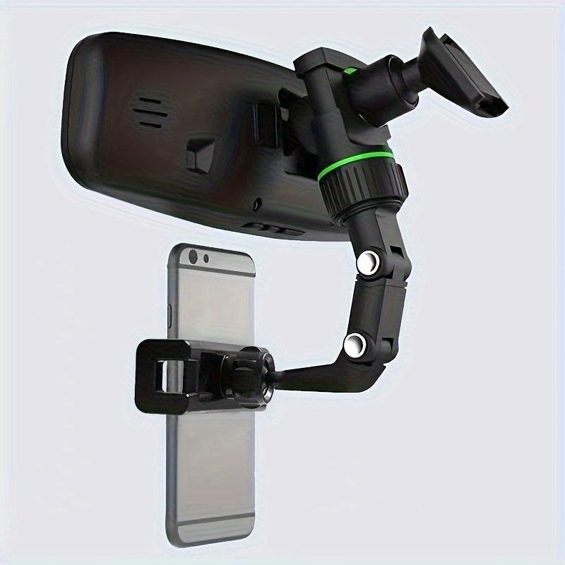 Car Rearview Mirror Phone Holder Mount