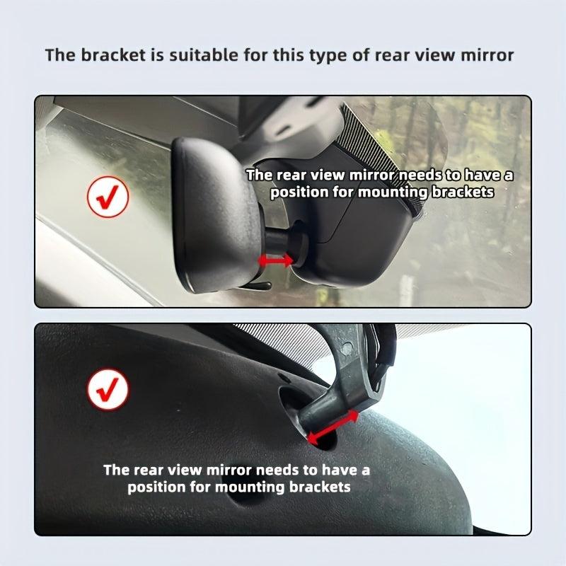 Car Rearview Mirror Phone Holder Mount