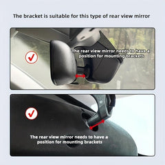 Car Rearview Mirror Phone Holder Mount
