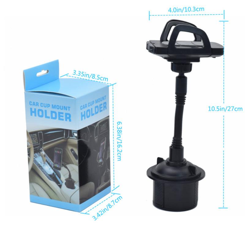 360u00b0 Adjustable Car Phone Mount Gooseneck Cup Holder - Cell Phone GPS
