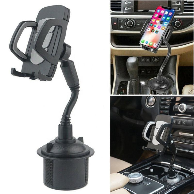 360u00b0 Adjustable Car Phone Mount Gooseneck Cup Holder - Cell Phone GPS