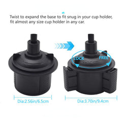 360u00b0 Adjustable Car Phone Mount Gooseneck Cup Holder - Cell Phone GPS