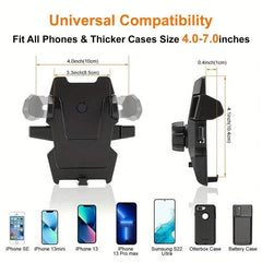 360 Rotation Telescopic Arm Car Phone Holder