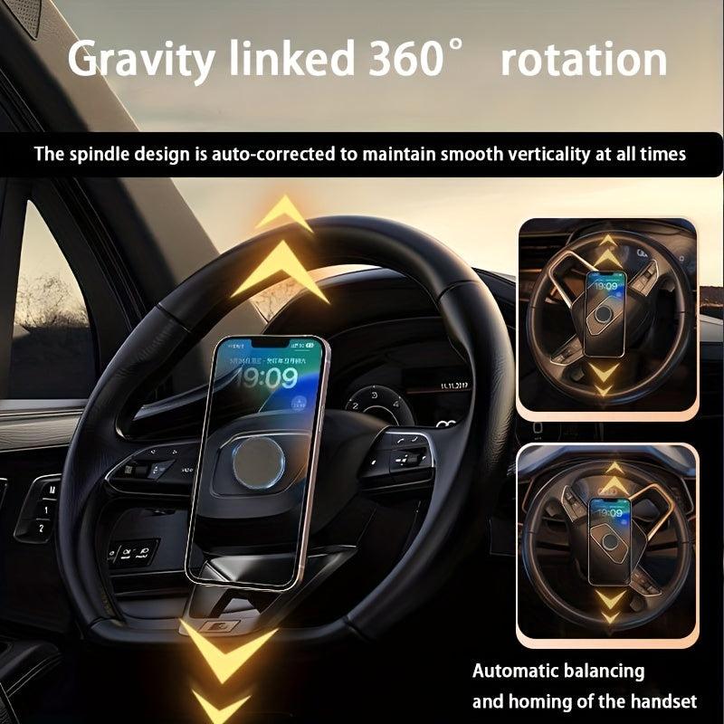 Magnetic Steering Wheel Phone Holder