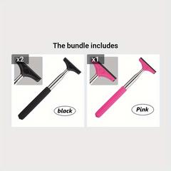 Car Rearview Mirror Wiper Retractable Glass Squeegee