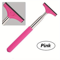 Car Rearview Mirror Wiper Retractable Glass Squeegee