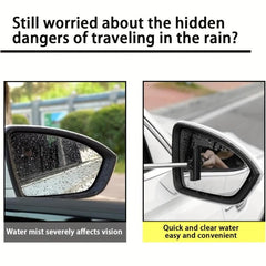 Car Rearview Mirror Wiper Retractable Glass Squeegee