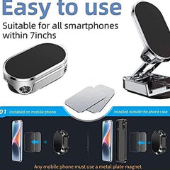 Magnetic Car Phone Holder 360u00b0 Rotation Mobile Navigation Rack