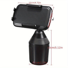 360 Adjustable Car Cup Holder Phone Mount GPS Bracket